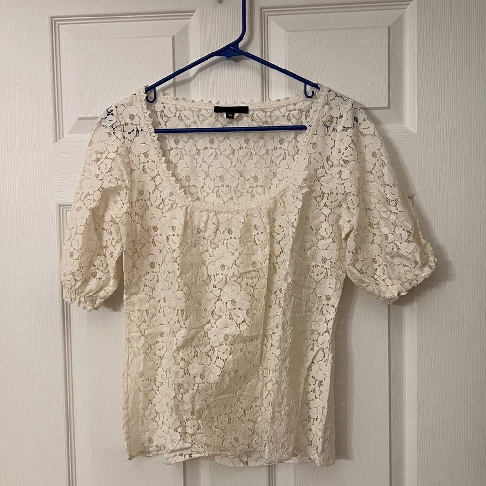 Anthropologie Westonwear Lace Blouse